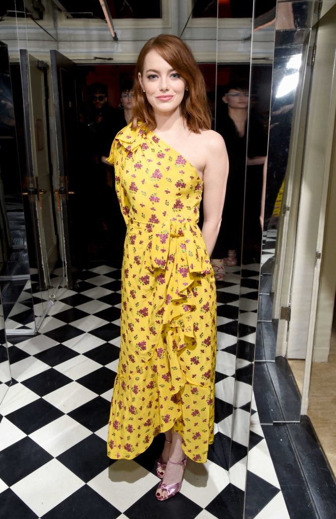 Emma Stone at the W Magazine Pre Golden Globe Party in Los Angeles-1