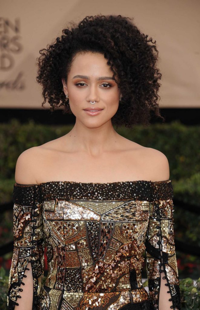 Nathalie Emmanuel at the 23rd Annual Screen Actors Guild Awards in Los Angeles-3