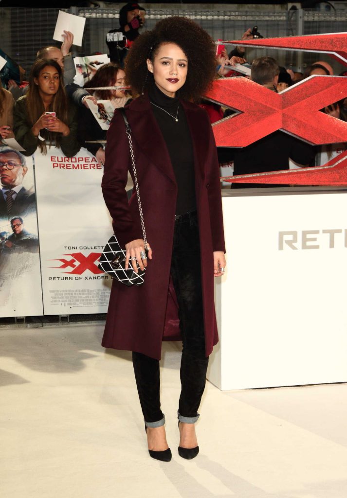 Nathalie Emmanuel at the XXX: Return of Xander Cage European Premiere in London-3