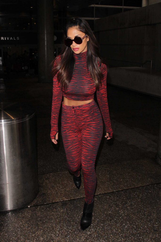 Nicole Scherzinger at the LAX Airport in Los Angeles-2