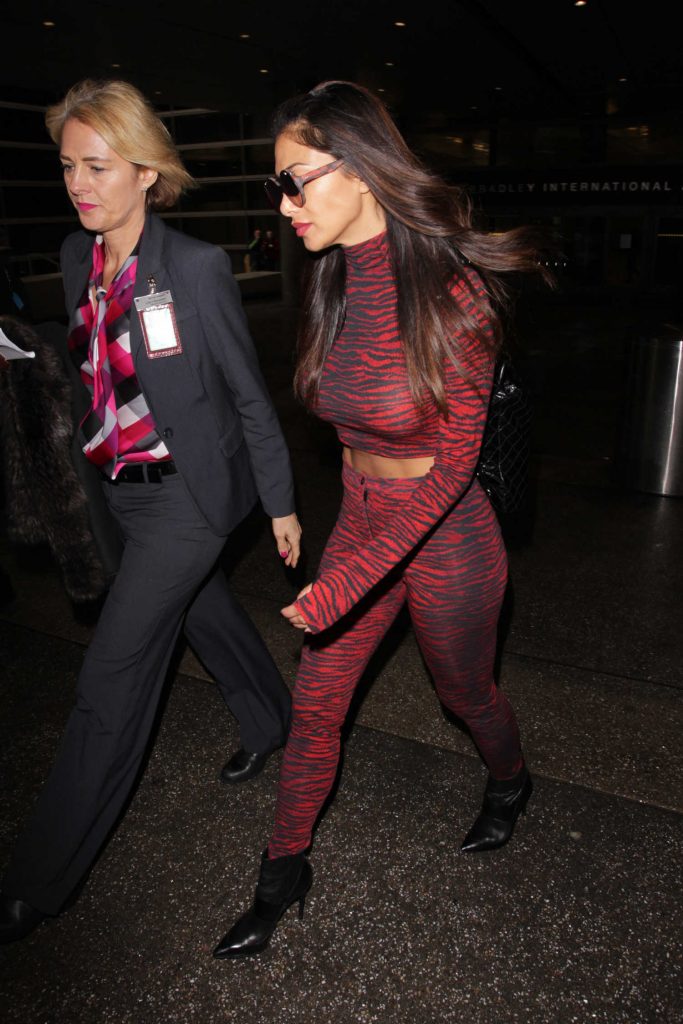 Nicole Scherzinger at the LAX Airport in Los Angeles-3
