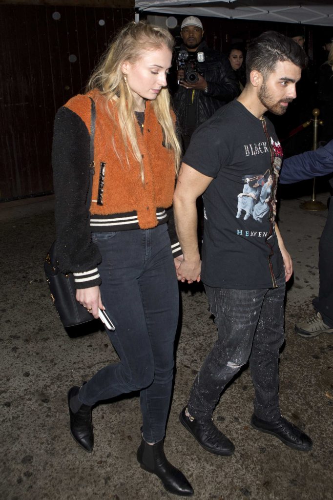 Sophie Turner Leaves a Jonas Brothers Private Party in West Hollywood With Joe Jonas-3