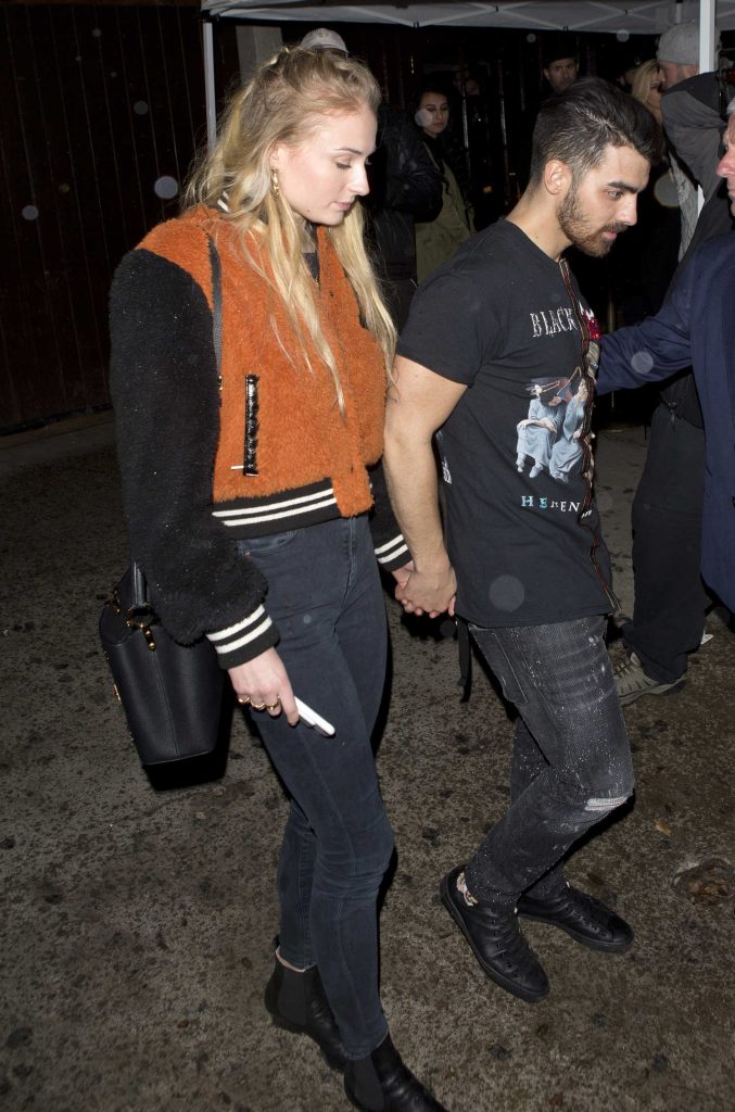 Sophie Turner Leaves a Jonas Brothers Private Party in West Hollywood With Joe Jonas-4