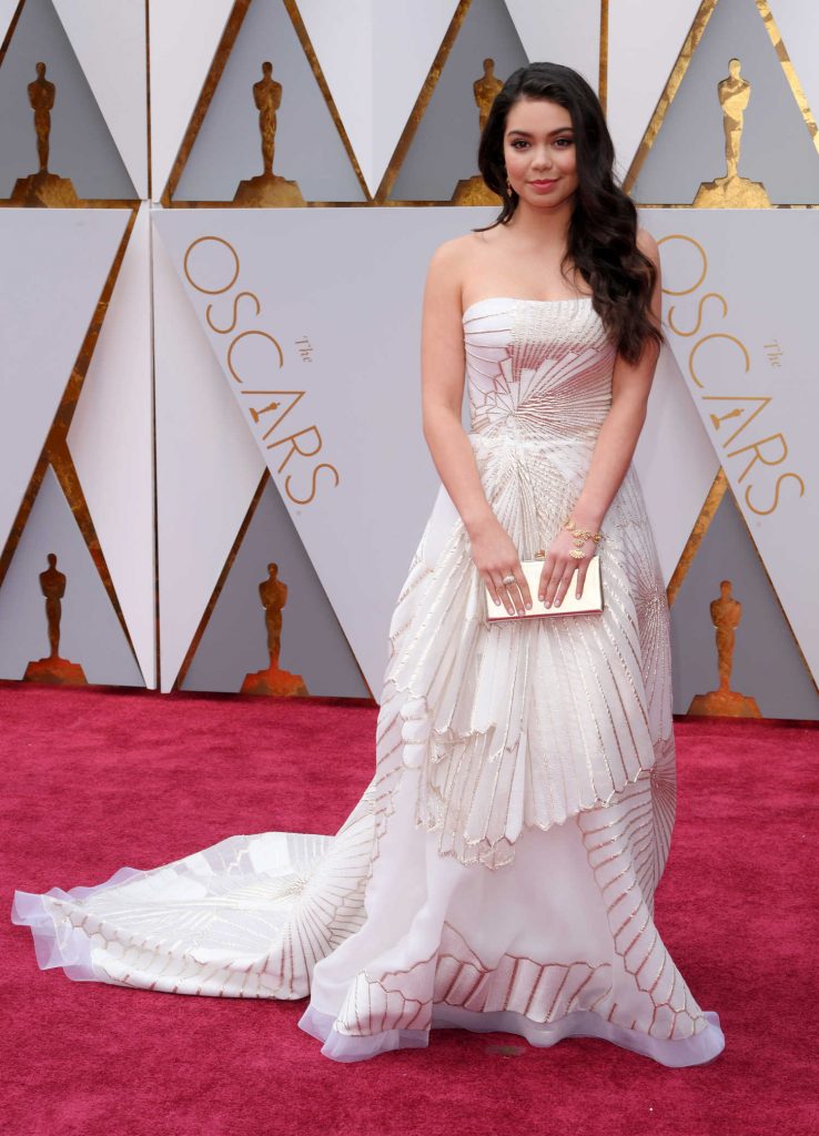 Auli'i Cravalho at the the 89th Annual Academy Awards in Hollywood-1
