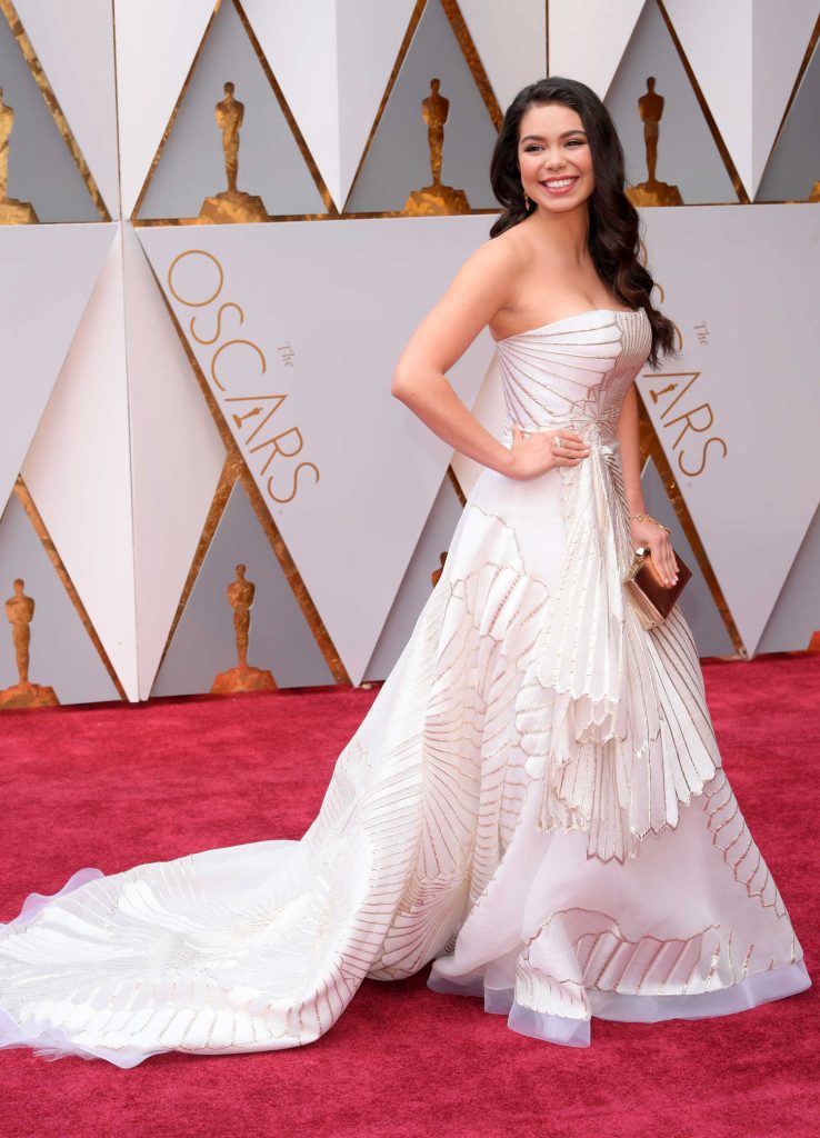 Auli'i Cravalho at the the 89th Annual Academy Awards in Hollywood-2