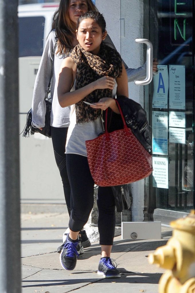 Brenda Song Was Seen Out in West Hollywood-1