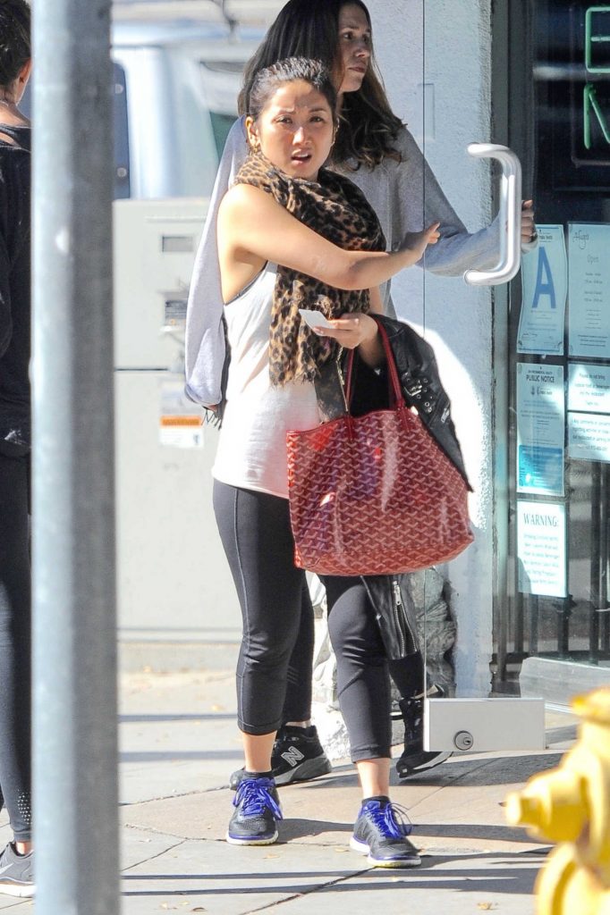 Brenda Song Was Seen Out in West Hollywood-2