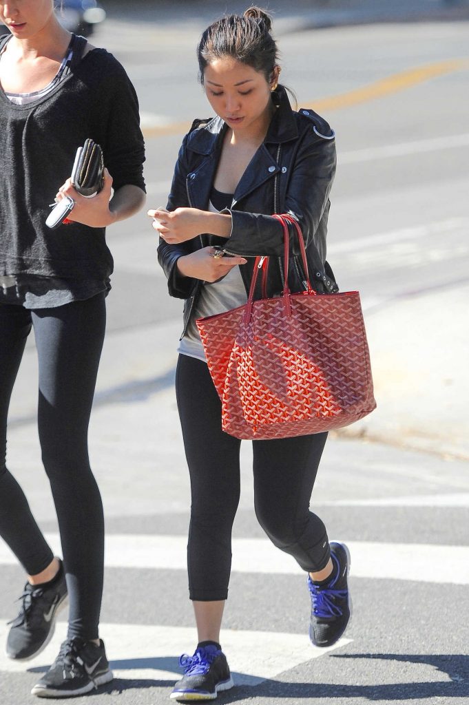 Brenda Song Was Seen Out in West Hollywood-4