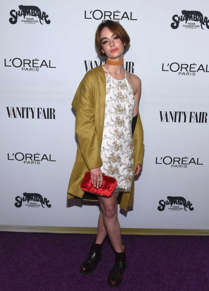 Brigette Lundy-Paine at the Vanity Fair and L'Oreal Paris Toast to Young Hollywood at Delilah in West Hollywood-3