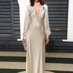 Caitriona Balfe at the 2017 Vanity Fair Oscar Party in Beverly Hills