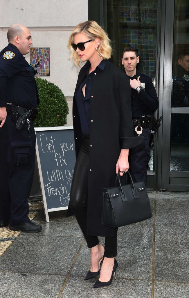 Charlize Theron Was Seen Out in New York-2