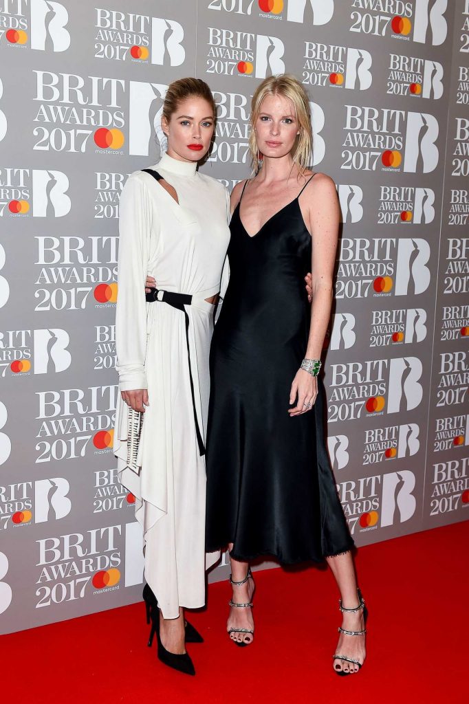 Doutzen Kroes at the Brit Awards at O2 Arena in London-2