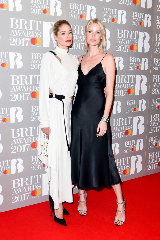 Doutzen Kroes at the Brit Awards at O2 Arena in London-3