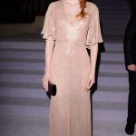Eleanor Tomlinson at the Temperley Show During the London Fashion Week
