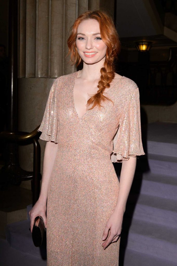 Eleanor Tomlinson at the Temperley Show During the London Fashion Week-2