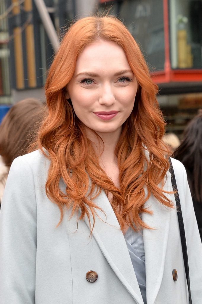 Eleanor Tomlinson at the Topshop Unique Show During the London Fashion Week-4