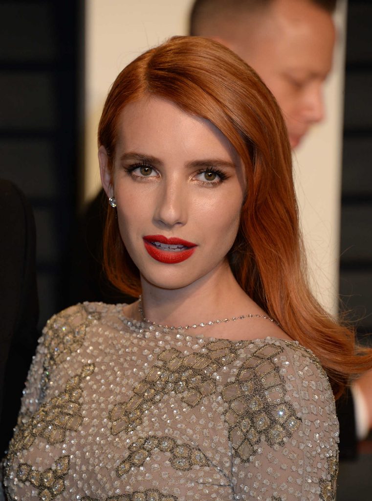 Emma Roberts at the 2017 Vanity Fair Oscar Party Hosted by Graydon Carter in Beverly Hills-5