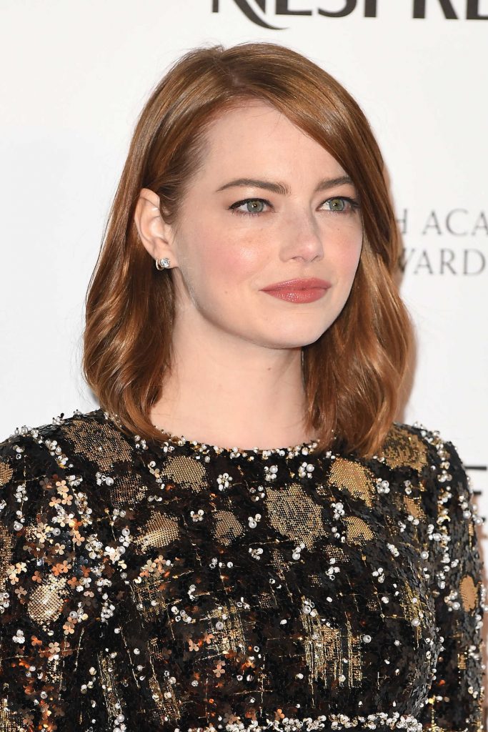 Emma Stone at the BAFTA Nespresso Nominees Party in London-5