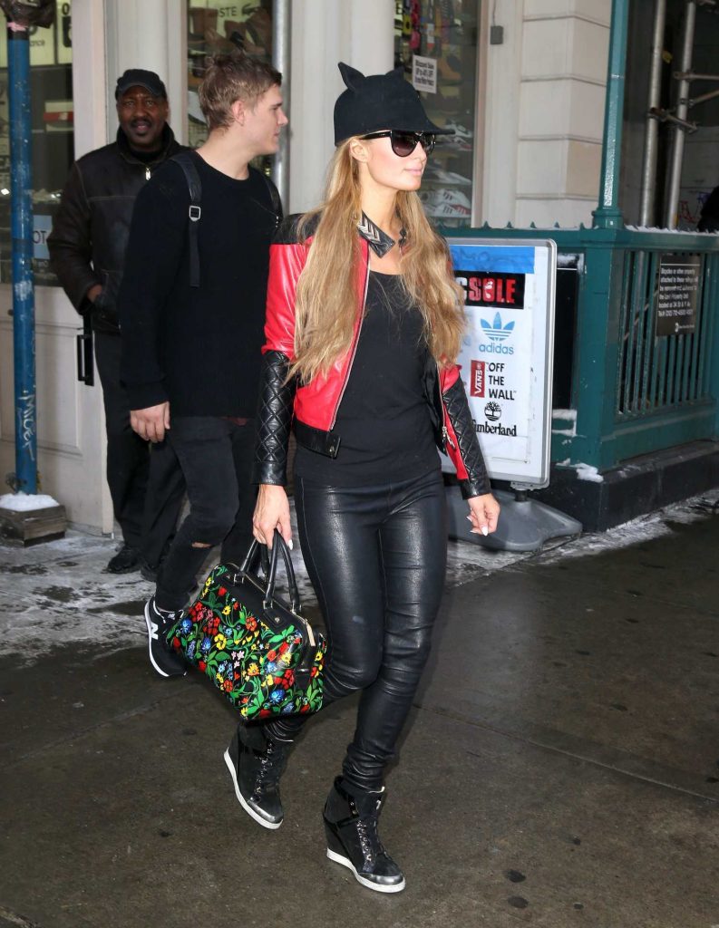 Paris Hilton Was Seen Out in New York City-2