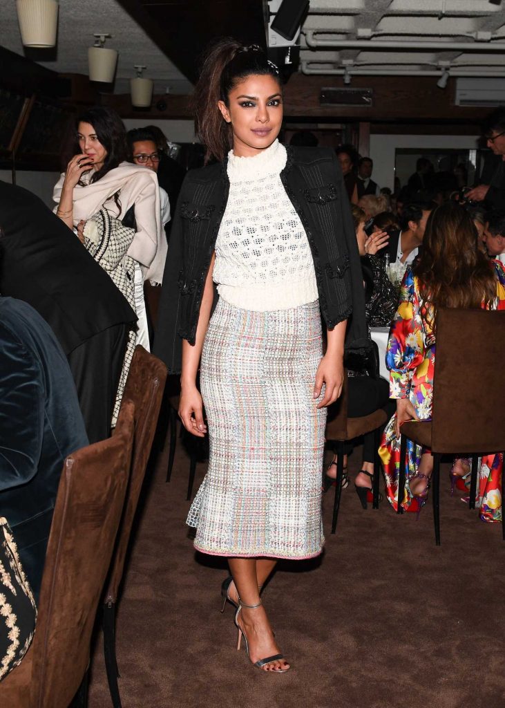 Priyanka Chopra at the Charles Finch and Chanel Annual Pre-Oscar Awards Dinner in Beverly Hills-1
