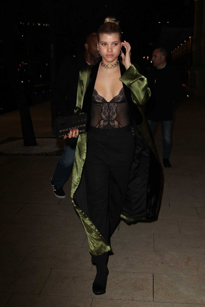 Sofia Richie Night Out in Milan-1