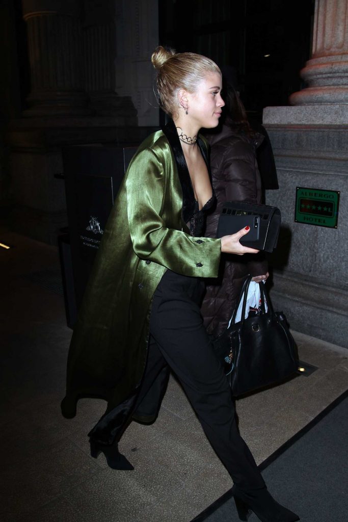 Sofia Richie Night Out in Milan-4