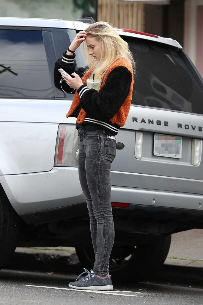 Sophie Turner Stops by Alfred's in West Hollywood-4