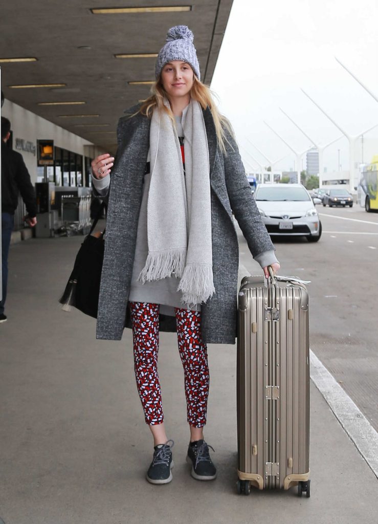 Whitney Port at LAX Airport in Los Angeles-4