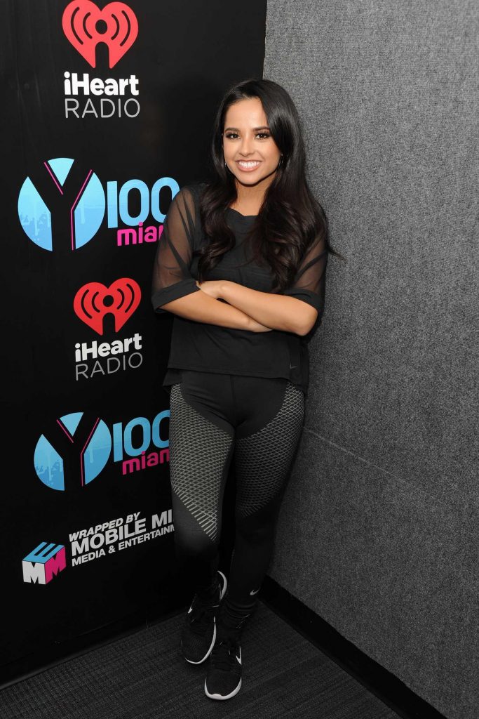 Becky G at the Power Rangers Fan Event at IHeartRadio Station Y100 in Fort Lauderdale-1