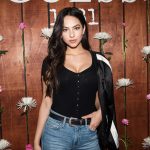 Christen Harper at the Guess 1981 Fragrance Launch in Los Angeles