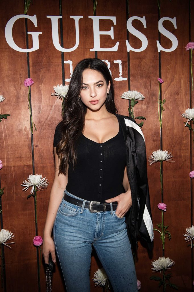 Christen Harper at the Guess 1981 Fragrance Launch in Los Angeles-1