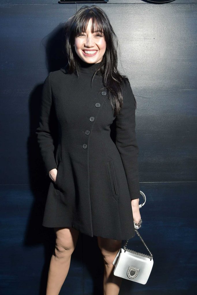 Daisy Lowe at the Christian Dior Show During the Paris Fashion Week-2