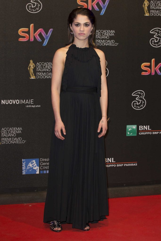 Daphne Scoccia at the 2017 David di Donatello Awards in Rome-1