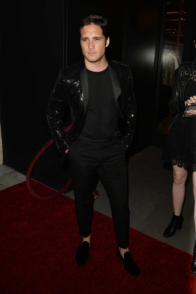 Diego Boneta Attends a Party at The Dolce and Gabbana Store-1