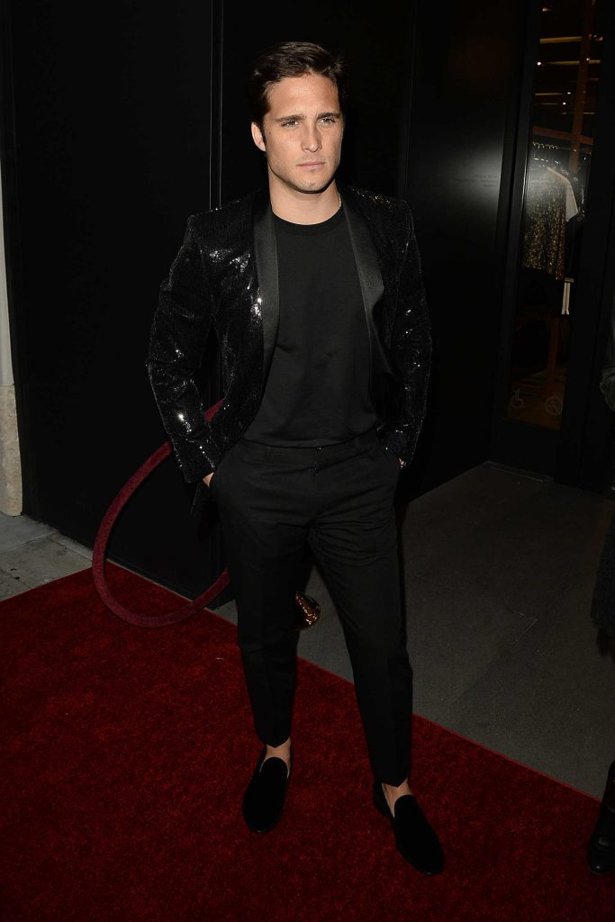 Diego Boneta Attends a Party at The Dolce and Gabbana Store-2