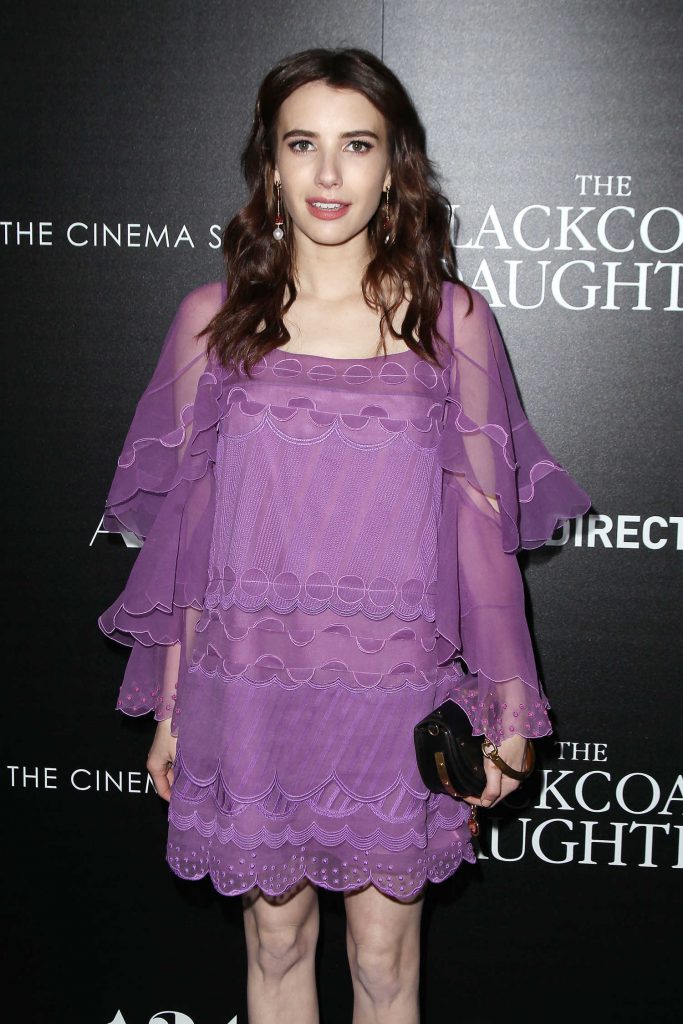 Emma Roberts Arrives at The Blackcoat's Daughter Premiere in NYC-4