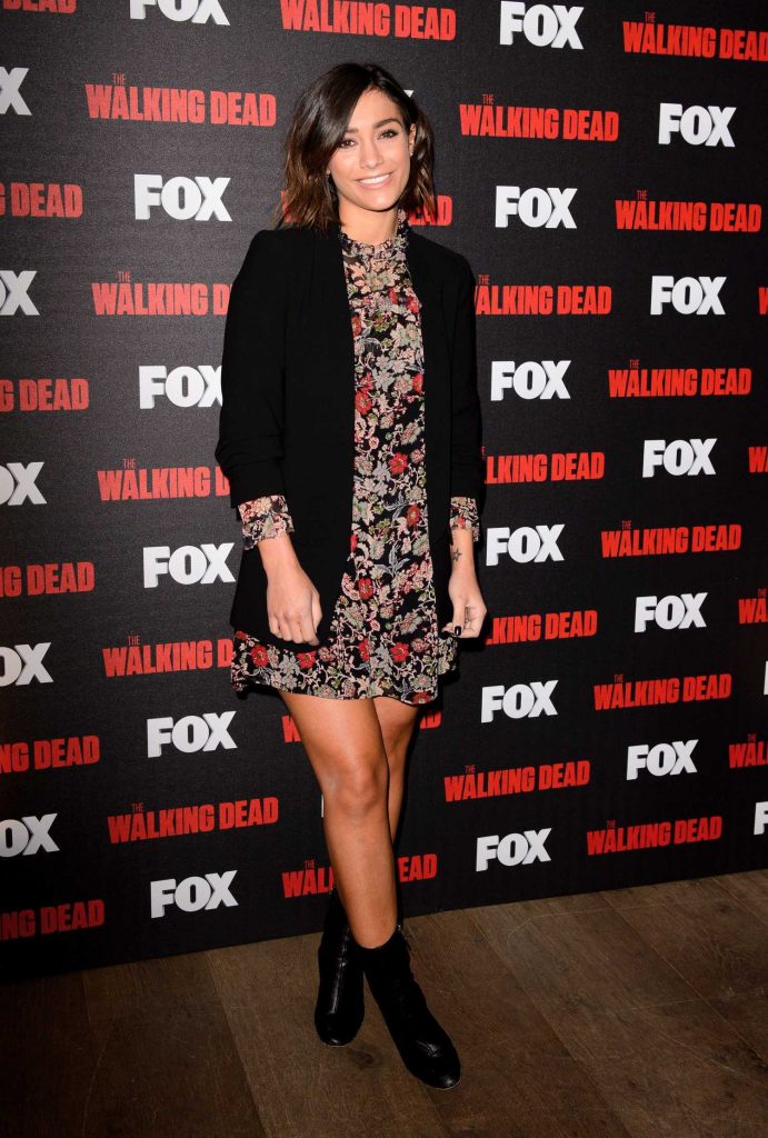 Frankie Bridge at A Night With the Walking Dead TV Series Screening in London-1