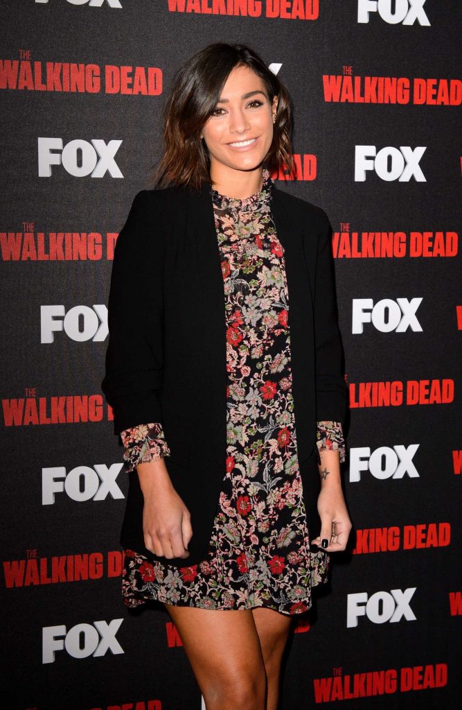 Frankie Bridge at A Night With the Walking Dead TV Series Screening in London-2