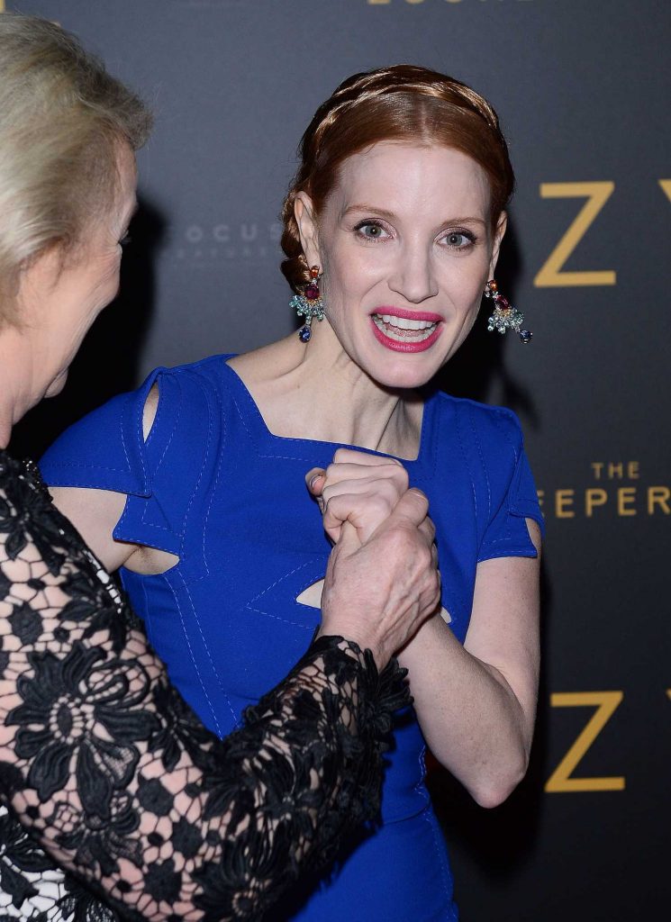 Jessica Chastain at The Zookeeper's Wife Special Screening in Warsaw-5