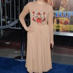 Mae Whitman at the Chips Premiere in Los Angeles