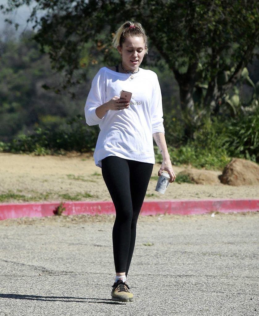 Miley Cyrus Was Seen Out in Los Angeles-1