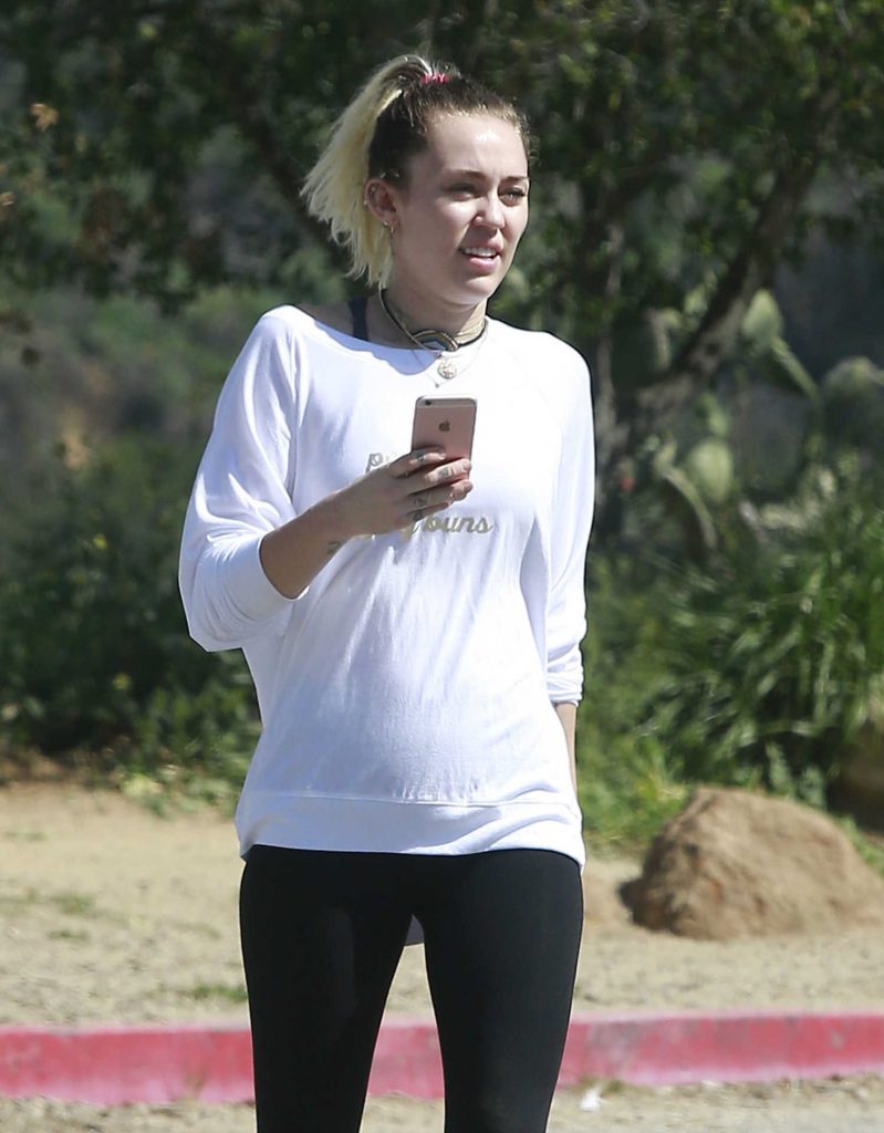 Miley Cyrus Was Seen Out in Los Angeles-5