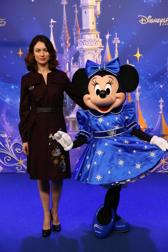 Olga Kurylenko at the Disneyland Paris 25th Anniversary Celebration-1