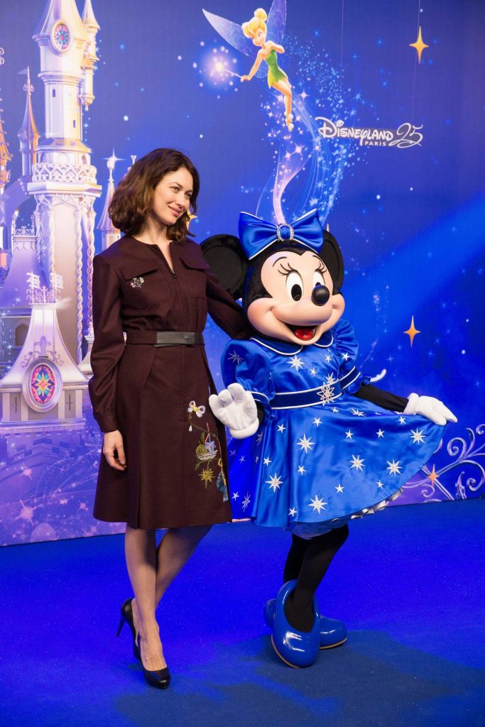Olga Kurylenko at the Disneyland Paris 25th Anniversary Celebration-2