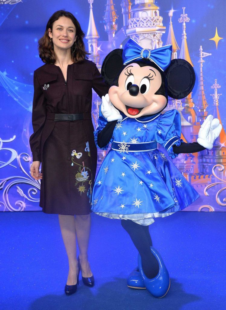 Olga Kurylenko at the Disneyland Paris 25th Anniversary Celebration-4