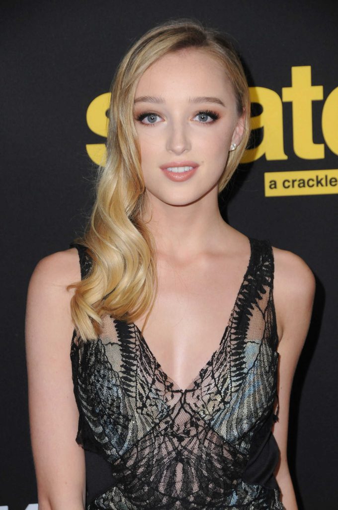 Phoebe Dynevor at the Crackle's Snatch Screening in Los Angeles-5