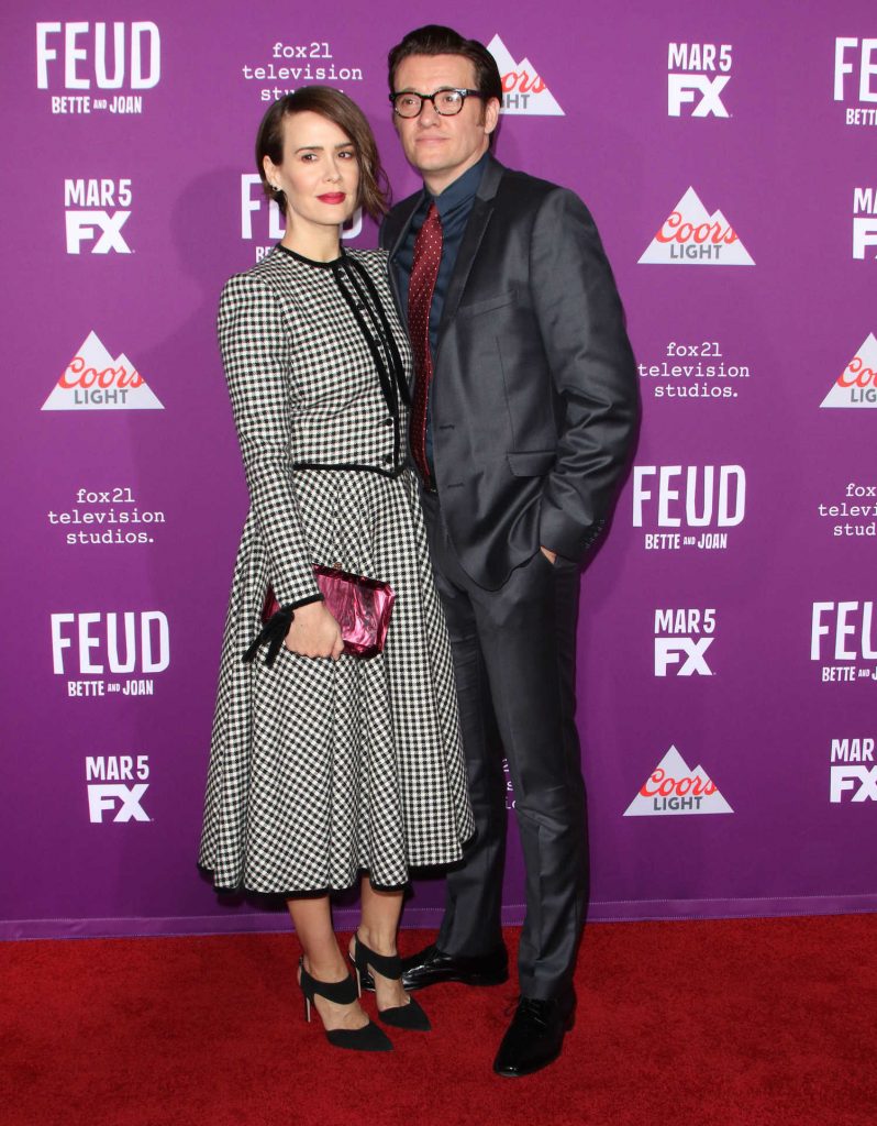 Sarah Paulson at the Feud: Bette and Joan TV Series Premiere in Los Angeles-3