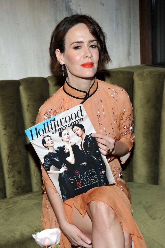 Sarah Paulson at the Hollywood Reporter and Jimmy Choo Power Stylists Dinner in West Hollywood-3