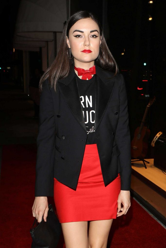 Sasha Grey at the Dolce and Gabbana Event in Beverly Hills-1