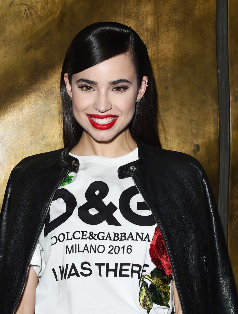 Sofia Carson at the Dolce and Gabbana New Vision and Millennials Party at Bootsy Bellows in LA-3